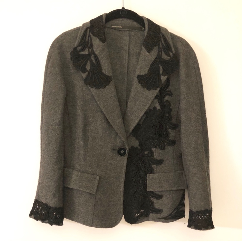 Vintage Gaetano Navarra Wool Blazer